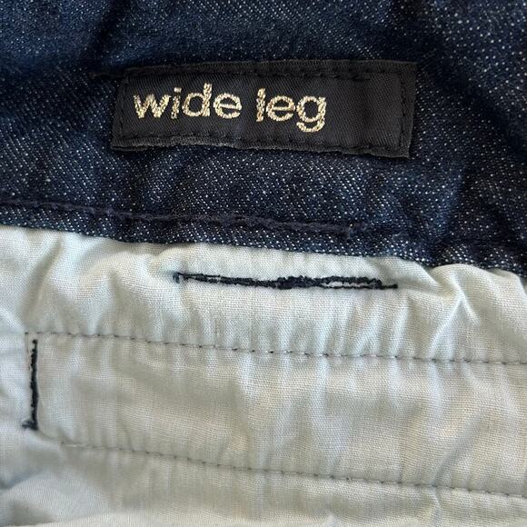 Vintage Mossimo low rise wide leg trousers denim jeans Y2K retro preppy cute 4 - Picture 10 of 12